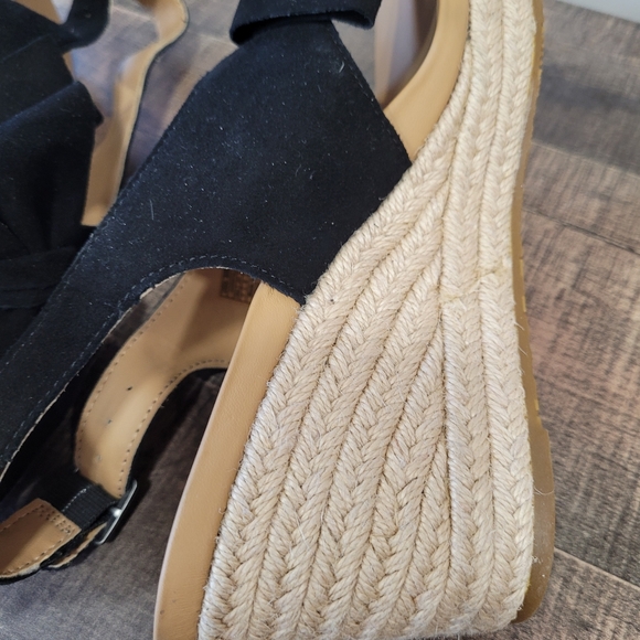 Ugg Wedge Espadrille Sandals - Picture 5 of 8